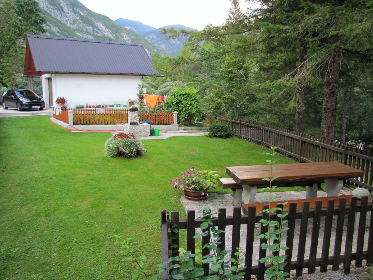 Apartmaji In Sobe Cuder Soča Exterior foto